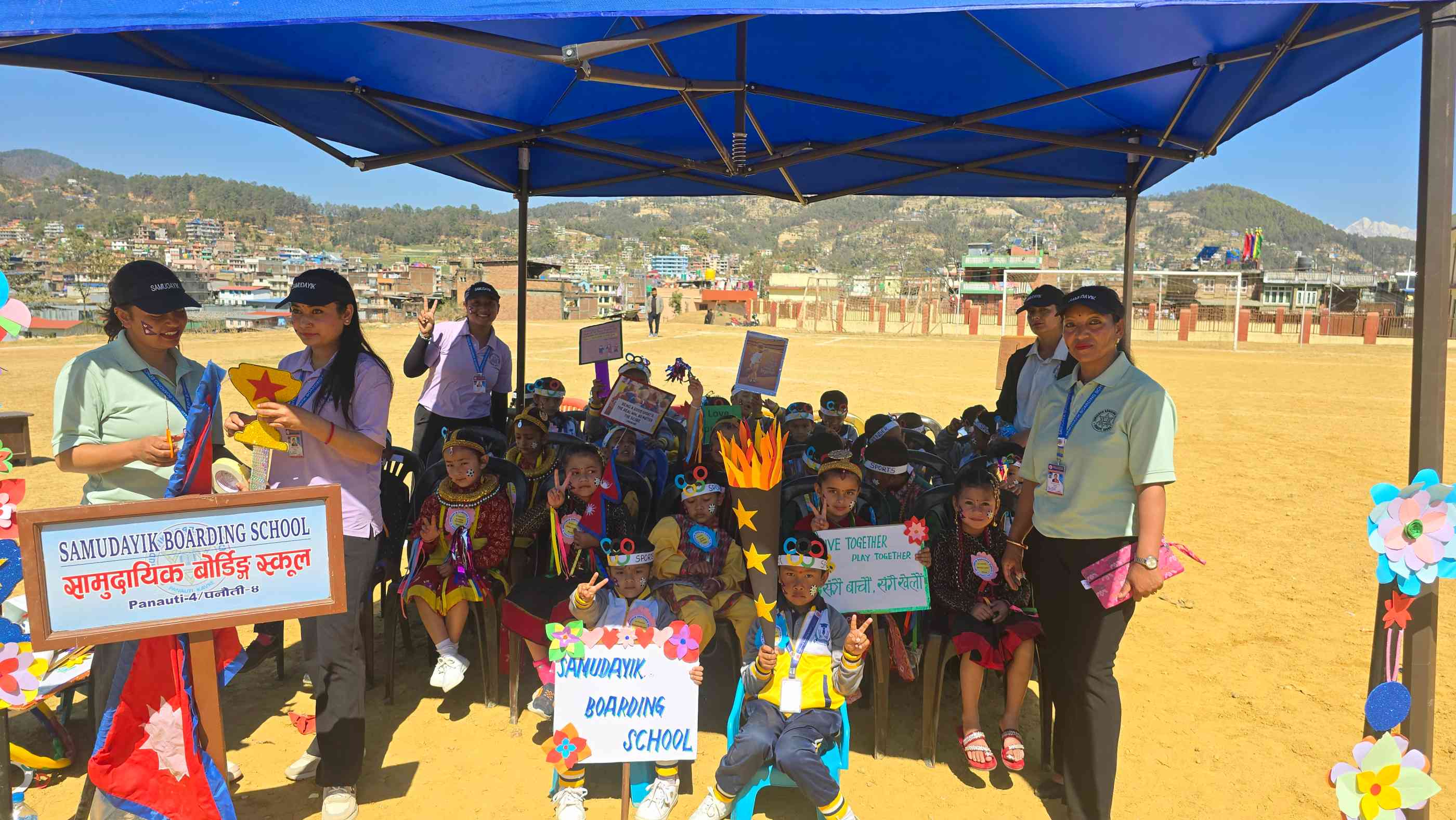 Samudayik Boarding School Shines at PABSON Panauti Kinder Sports Meet 2081